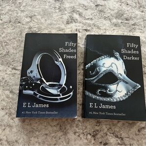 Fifty Shades Freed and Darker books